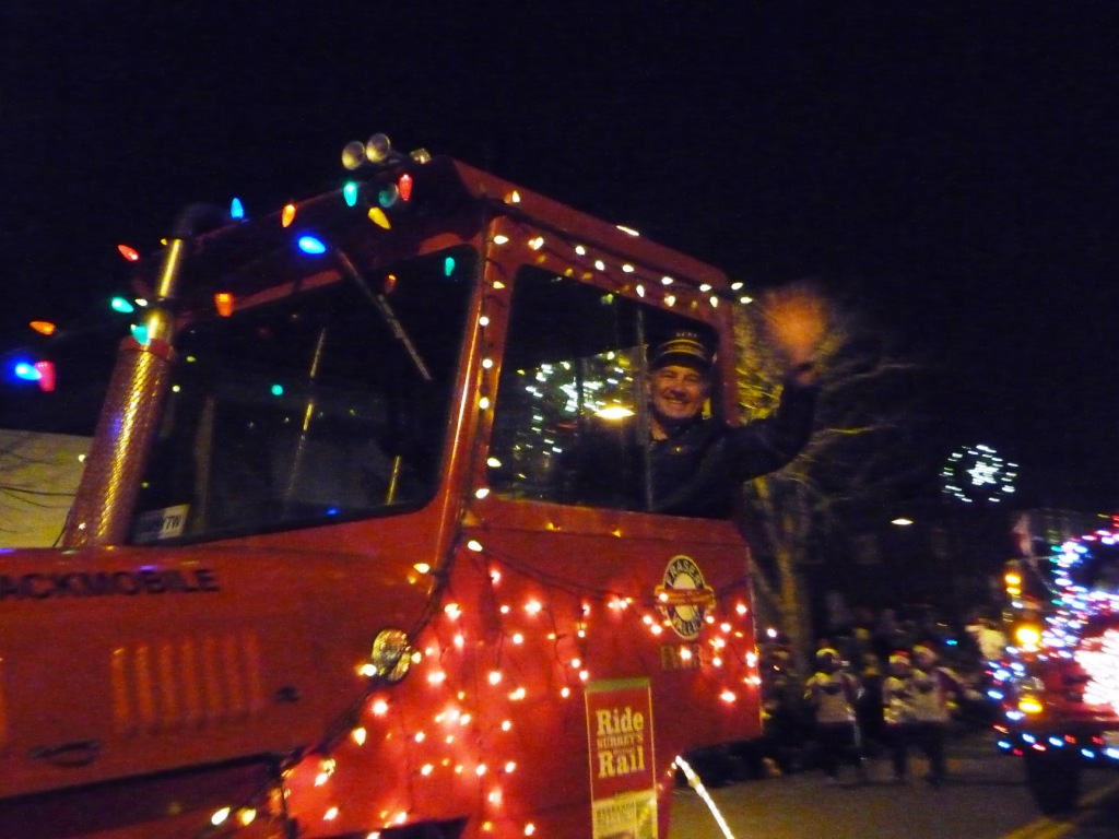 Cloverdale Christmas Parade Fraser Valley Heritage Rail Society