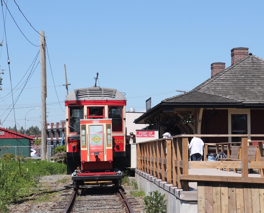 Cloverdale Station Fraser Valley Heritage Rail Society