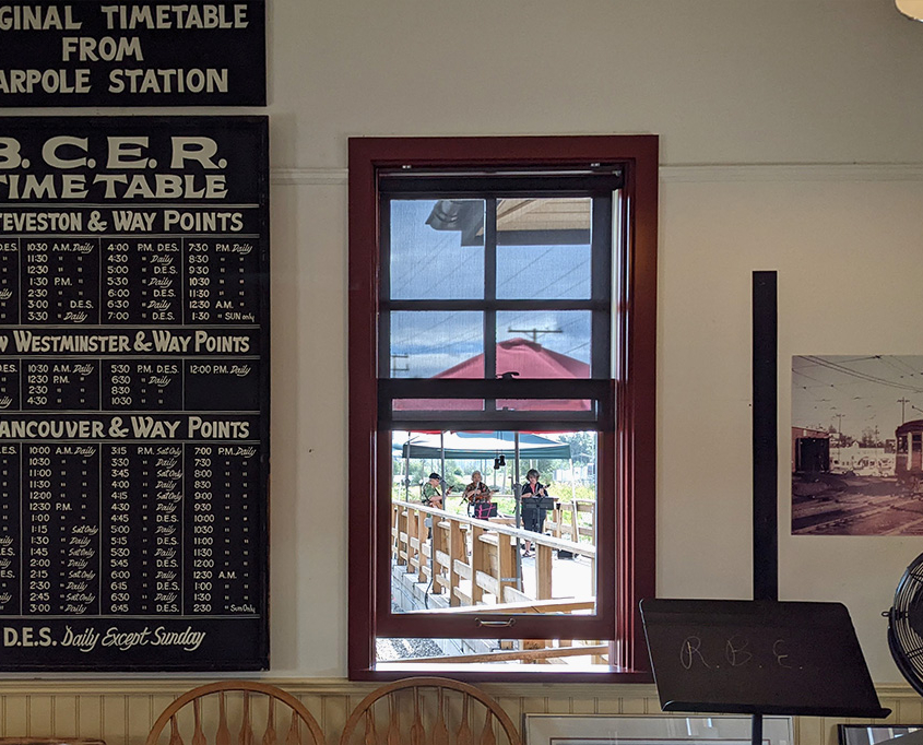 Cloverdale Station Fraser Valley Heritage Rail Society